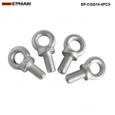 4PCl/LOT EPMAN Competition Harness Eye Bolt size:7/16 Set Of 4pcs for TAKATA,SABLET,SP ECT BRAND HARNESS RACING SEAT BELTS EP-CGQ19-4PCS
